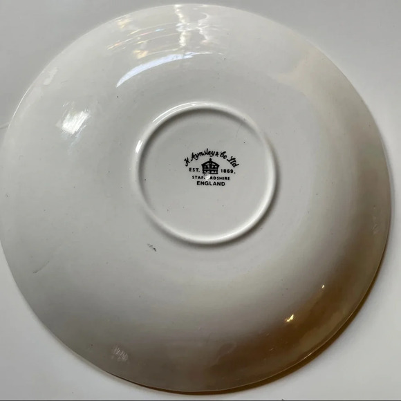 STAFFORDSHIRE TEA CUP AND SAUCER MADE IN ENGLAND - Picture 4 of 7